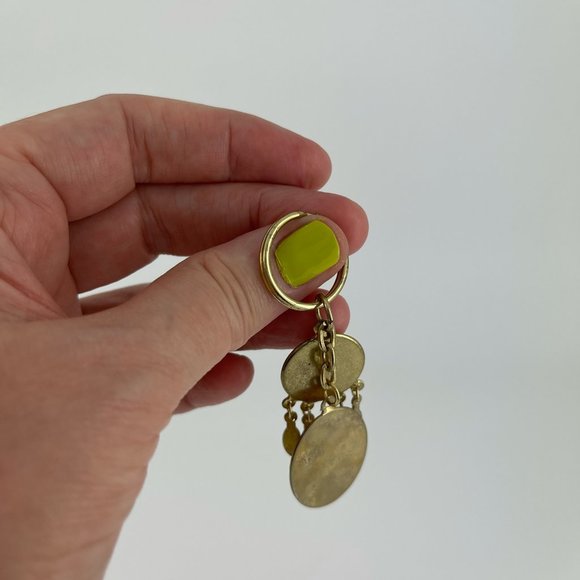 VINTAGE 🪶 DREAM CATCHER KEYCHAIN . DREAMCATCHER FEATHER NATIVE VIBE KEY RING - Picture 8 of 12